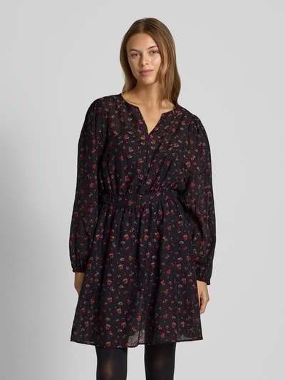 MSCH Copenhagen Mini-jurk van een mix van viscose en elastaan, model 'Nancy' Zwart - 4