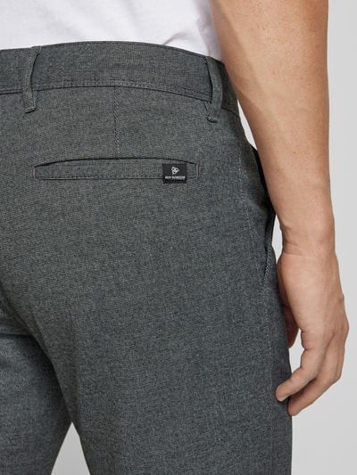 Roy Robson Slim fit broek met steekzakken Antraciet - 3