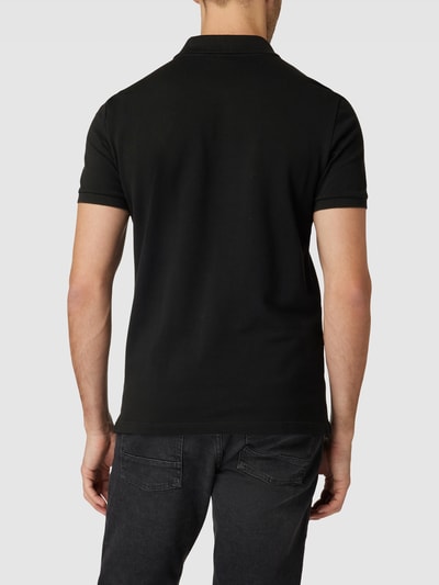Lacoste Slim Fit Poloshirt aus Baumwolle mit Label-Patch Black 5
