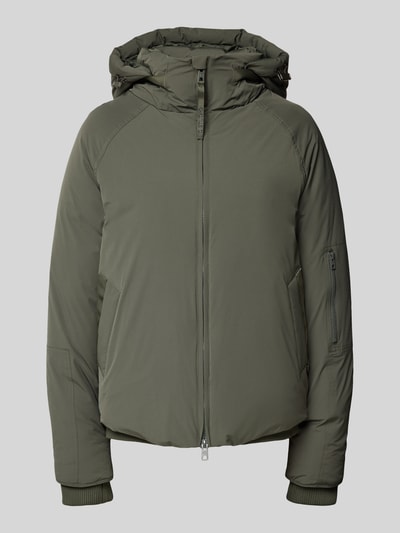 IQ Studio Daunenjacke mit 5000 Wassersäule und Zweiwege-Reißverschluss Oliv 2