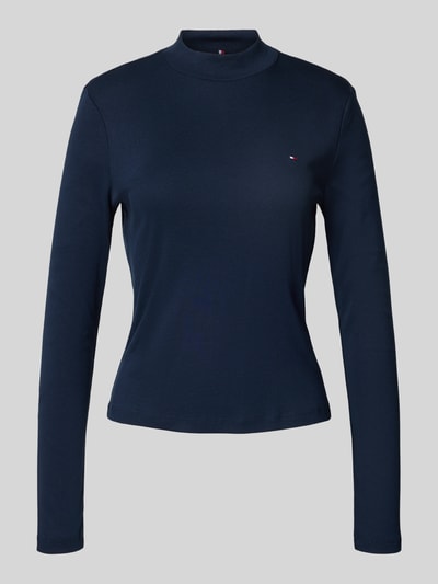 Tommy Hilfiger Slim fit shirt met lange mouwen van puur katoen Marineblauw - 2