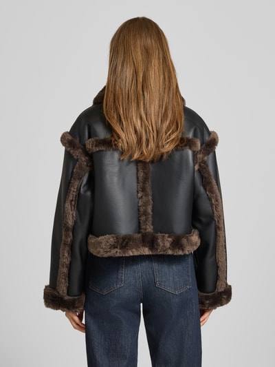 STAND STUDIO Kurtka z imitacji skóry model ‘Kristy’ Czarny 5