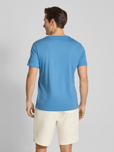Polo Ralph Lauren Underwear Regular Fit T-Shirt mit Logo-Print Modell 'Crew' Blau 5
