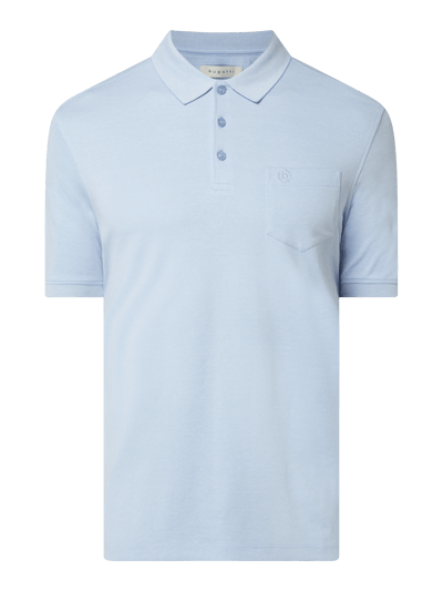 bugatti Poloshirt met borstzak Lichtblauw - 2