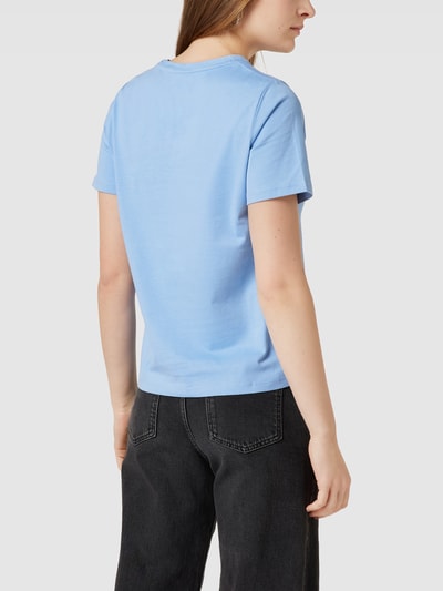 Marc O'Polo Denim T-shirt met logoprint Lichtblauw - 5