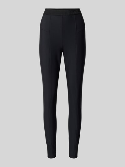 Marc Cain Leggings mit elastischem Logo-Bund Black 2