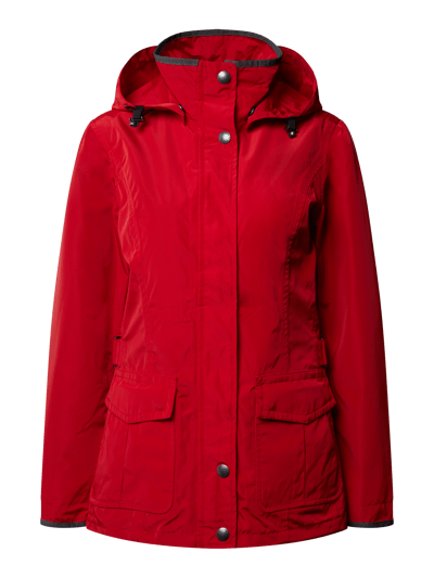 Wellensteyn Aruba-382 Funktionsjacke mit abnehmbarer Kapuze Rot 2