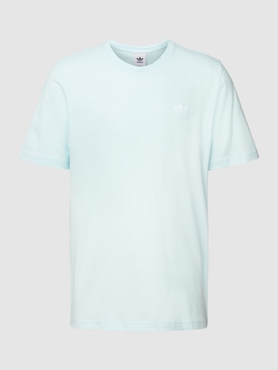 adidas Originals T-Shirt mit Label-Stitching Modell 'ESSENTIAL TEE' Hellblau 2