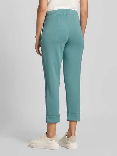Christian Berg Woman Slim Fit Sweatpants mit Kellerfalten Aqua 5