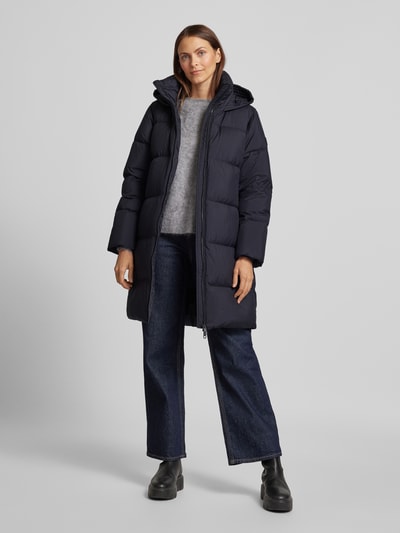 Tommy Hilfiger Gewatteerde jas met capuchon Donkerblauw - 1