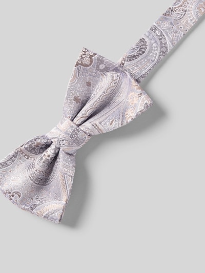 Produktfoto, Fliege und Einstecktuch im Set aus reiner Seide von Prince Bowtie für Herren, klassisch gemustert, verstellbare Kragenweite