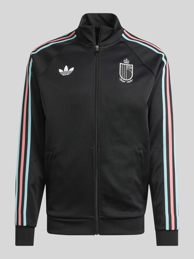 adidas Originals Regular fit Trainingsjacke Belgien mit Baumwoll-Anteil Black 2