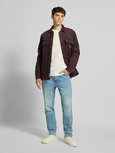 Hugo Blue Tapered Fit Jeans aus Baumwoll-Mix Modell 'BRODY' Hellblau 1