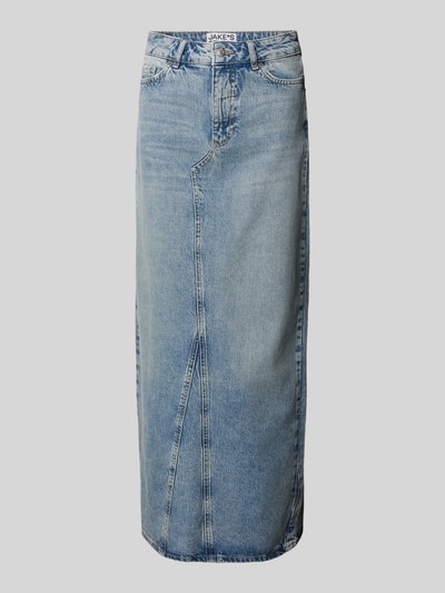 JAKE*S STUDIO WOMAN Jeansrok met loopsplit Rookblauw - 2