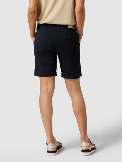 MAC Shorts mit Label-Patch Marine 5