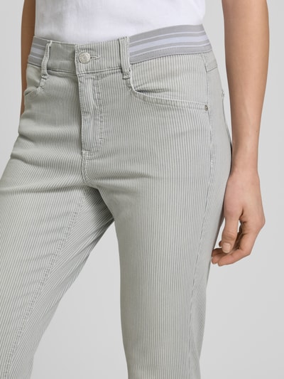 Angels Slim fit jeans met verkort model, model 'ORNELLA' Lichtgrijs - 3