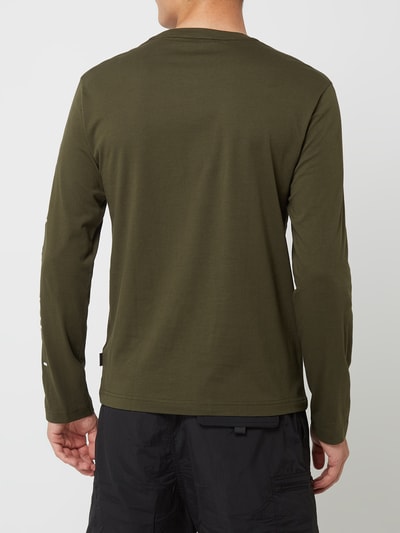 CK Calvin Klein Longsleeve aus Bio-Baumwolle Oliv 5