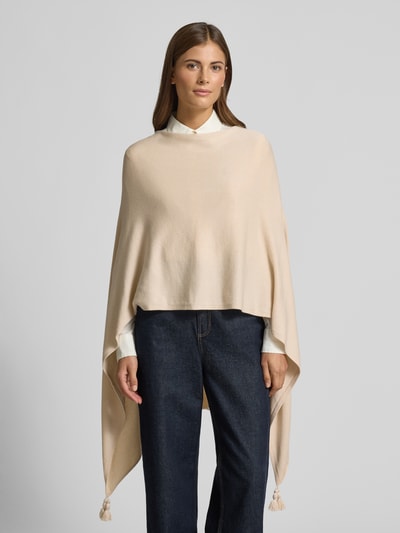 comma Poncho mit U-Boot-Ausschnitt Sand 4