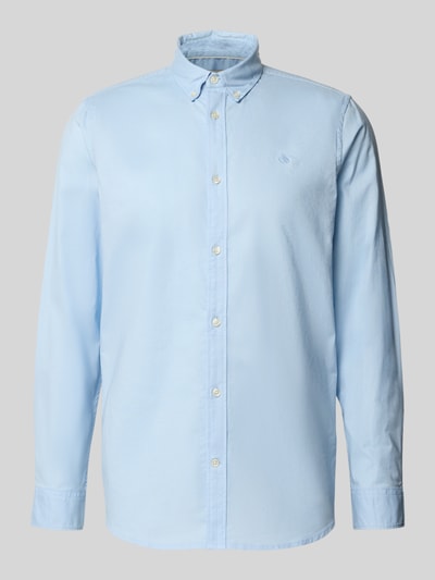 Scotch & Soda Regular Fit Freizeithemd mit Knopfleiste Hellblau 2