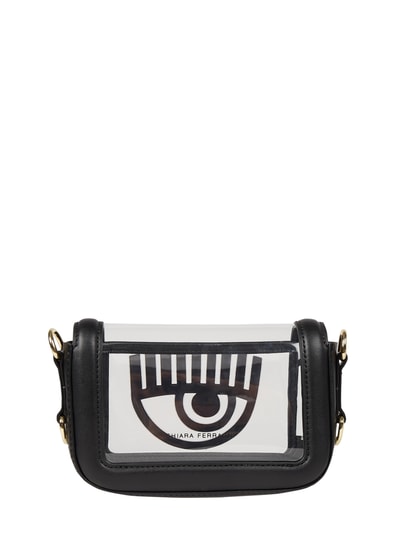 Chiara Ferragni Crossbody Bag mit Logo Black 5