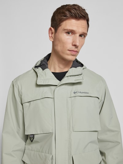 COLUMBIA Jacke mit Label-Print Modell 'Landroamer' Mint 3