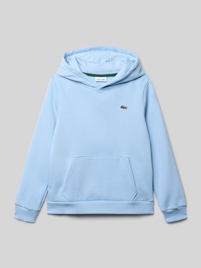 Lacoste Relaxed Fit Hoodie aus Baumwoll-Mix Bleu 1