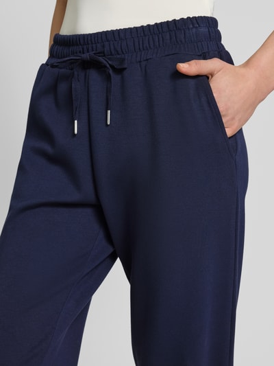 Christian Berg Woman Sweatpants mit Paspeltaschen am Gesäß Dunkelblau 3