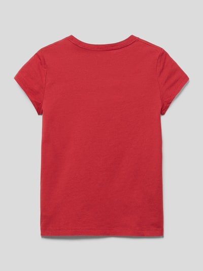 Polo Ralph Lauren Kids T-shirt met ronde hals Rood - 3