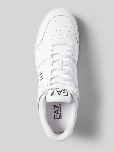 EA7 Emporio Armani Sneaker mit Label-Print Weiss 3