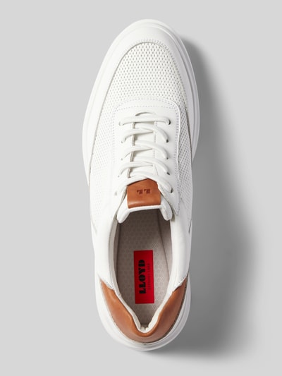 Lloyd Sneaker mit Label-Detail Modell 'ARKAN' Weiss 3