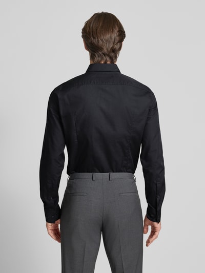 HUGO Slim Fit Businesshemd aus reiner Baumwolle Modell 'KEIDI' Black 5