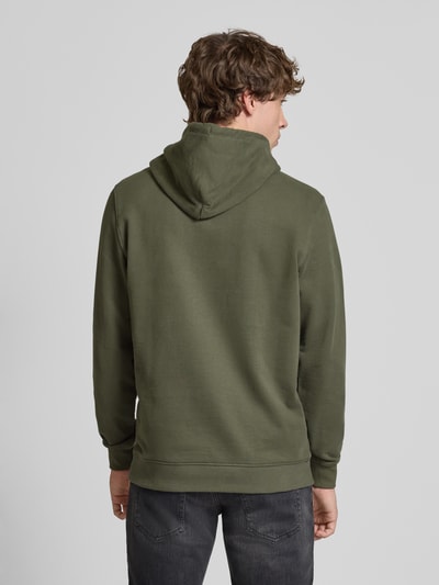 Tommy Jeans Regular Fit Hoodie aus reiner Baumwolle Dunkelgruen 5