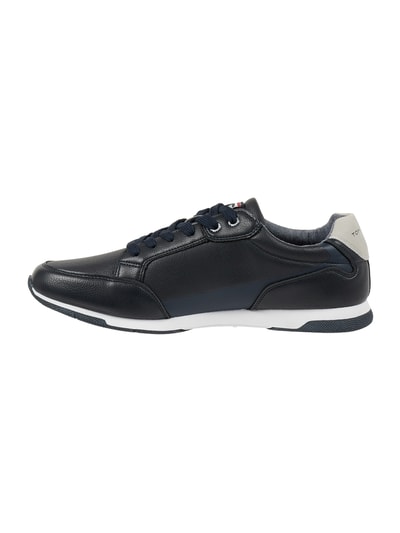 Tom Tailor Sneaker in Leder-Optik  Dunkelblau 4