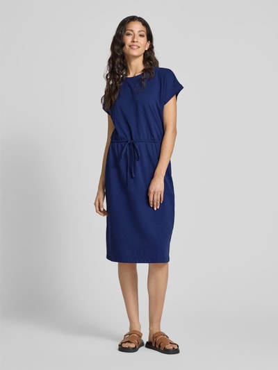 B.Young Knielanges Kleid mit Tunnelzug Modell 'PANDINNA' Marine 1