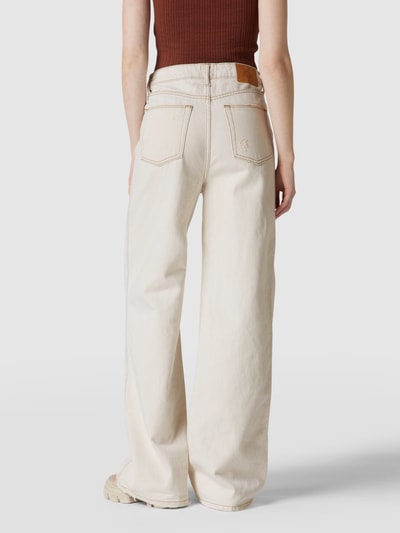 BDG Urban Outfitters Super High Waist Jeans im Used-Look Offwhite 5