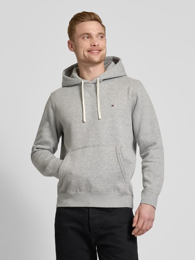 Tommy Hilfiger Hoodie mit Logo-Stitching Hellgrau 4