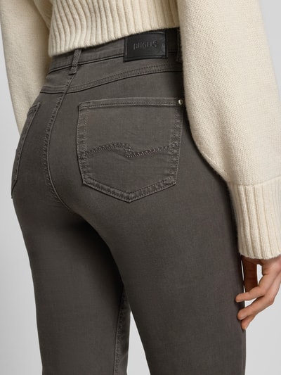Angels Straight Fit Jeans aus Lyocell-Mix mit Eingrifftaschen Modell 'CICI' Graphit 3