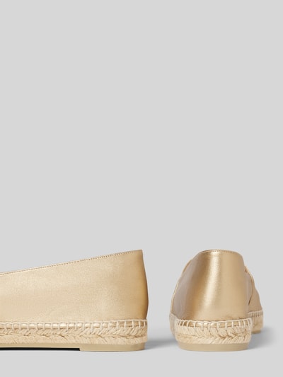 Castañer Espadrilles aus echtem Leder Modell 'KENDA' Gold 2