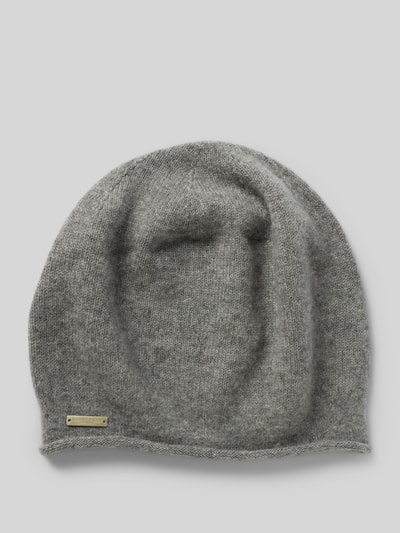 Seeberger Muts van puur kasjmier Middengrijs - 1