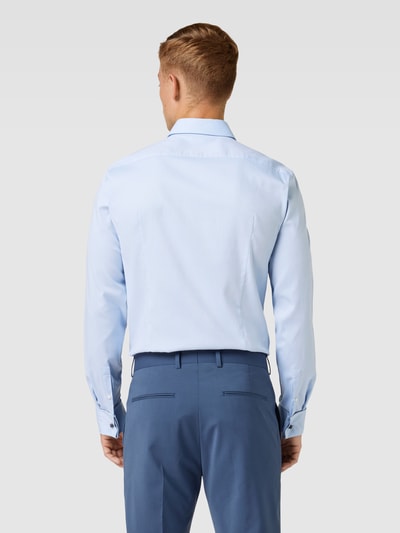 BOSS Slim Fit Zakelijk overhemd met kentkraag, model 'HANK' Bleu - 5