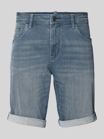 Tom Tailor Regular Fit Jeansshorts im 5-Pocket-Design Graphit 2