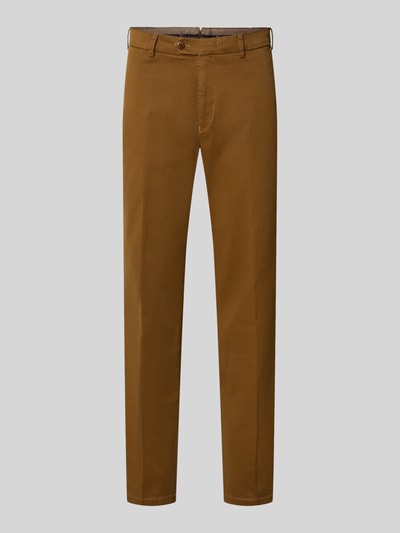 MMX Regular Fit Chino aus Baumwoll-Mix Modell 'Lupus' Camel 1