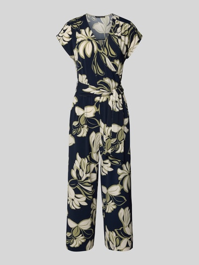 Betty Barclay Jumpsuit in Wickel-Optik mit Bindegürtel Marine 2