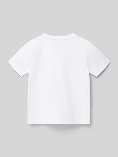 Polo Ralph Lauren Kids Regular Fit T-Shirt aus reiner Baumwolle Weiss 3