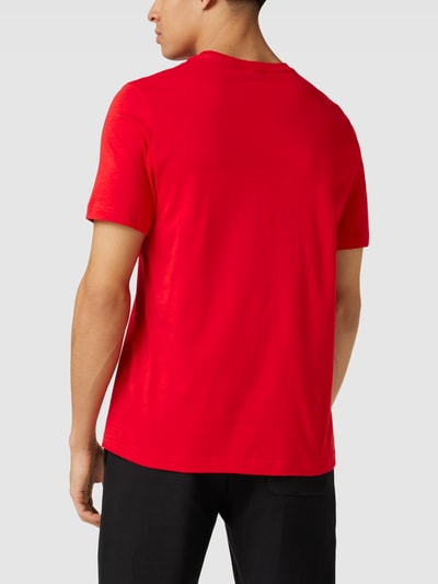 ADIDAS SPORTSWEAR T-Shirt mit Label-Stitching Rot 5