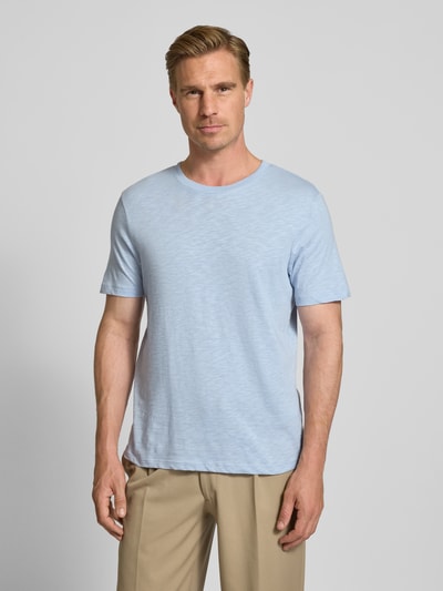MCNEAL Regular Fit T-Shirt mit Rundhalsausschnitt Hellblau 4