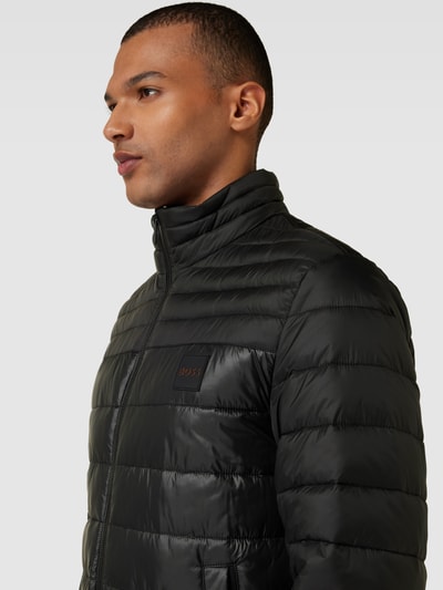 BOSS Orange Steppjacke mit Stehkragen Modell 'Oden' Black 3