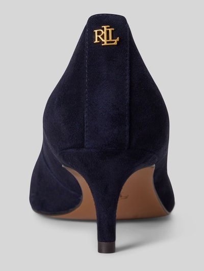 Lauren Ralph Lauren Pumps van echt suède Marineblauw - 4