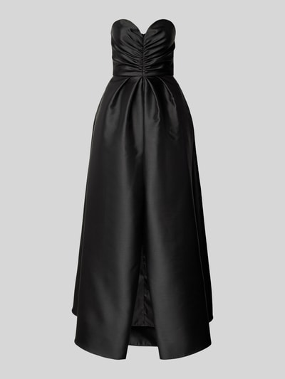 Vera Wang Bride Abendkleid mit Beinschlitz Modell 'LAVAL' Black 2