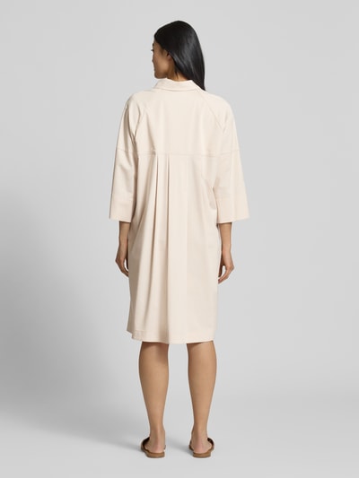 Marc Cain Knielanges Hemdblusenkleid mit 3/4-Arm Sand 5